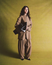 Load image into Gallery viewer, Tan Triptych Italian Wool Trouser
