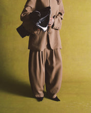 Load image into Gallery viewer, Tan Triptych Italian Wool Trouser
