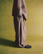 Load image into Gallery viewer, Tan Triptych Italian Wool Trouser
