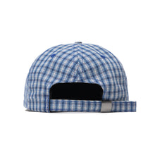 Load image into Gallery viewer, Blue Plaid Short Brim Cap
