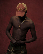 Load image into Gallery viewer, Sun Fade Red Script Trucker
